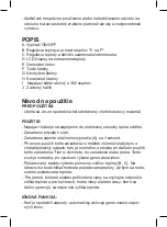 Preview for 61 page of SOLAC MD7401 Instructions For Use Manual