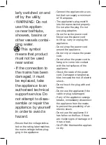 Preview for 10 page of SOLAC MD7404 Instructions For Use Manual