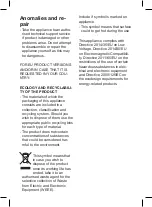 Preview for 13 page of SOLAC MD7404 Instructions For Use Manual