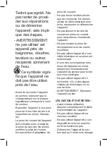 Preview for 15 page of SOLAC MD7404 Instructions For Use Manual