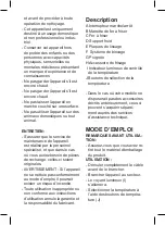 Preview for 16 page of SOLAC MD7404 Instructions For Use Manual