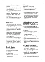 Preview for 36 page of SOLAC MD7404 Instructions For Use Manual