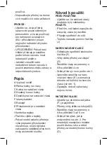 Preview for 41 page of SOLAC MD7404 Instructions For Use Manual