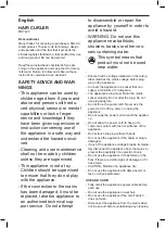 Preview for 11 page of SOLAC MD7420 Instructions For Use Manual