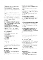 Preview for 12 page of SOLAC MD7420 Instructions For Use Manual