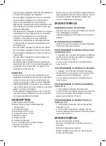 Preview for 15 page of SOLAC MD7420 Instructions For Use Manual