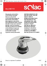 Preview for 1 page of SOLAC ME7710 Instructions For Use Manual