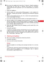 Preview for 15 page of SOLAC ME7710 Instructions For Use Manual