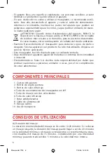 Preview for 6 page of SOLAC ME7750 Instructions For Use Manual