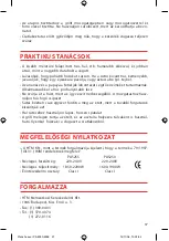 Preview for 37 page of SOLAC PA5250 Instructions For Use Manual