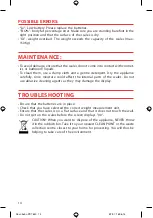 Preview for 14 page of SOLAC PD 7640 Instructions For Use Manual