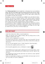 Preview for 8 page of SOLAC PP7210 Instructions For Use Manual