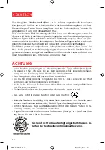 Preview for 14 page of SOLAC PP7210 Instructions For Use Manual