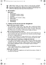 Preview for 10 page of SOLAC PP7255 Instructions For Use Manual