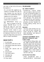 Preview for 11 page of SOLAC PP7256 Instructions For Use Manual