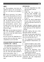 Preview for 13 page of SOLAC PP7256 Instructions For Use Manual