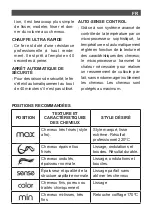 Preview for 18 page of SOLAC PP7256 Instructions For Use Manual