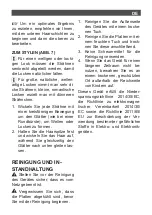 Preview for 27 page of SOLAC PP7256 Instructions For Use Manual