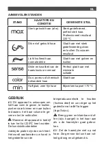 Preview for 44 page of SOLAC PP7256 Instructions For Use Manual