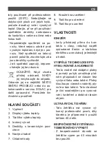 Preview for 49 page of SOLAC PP7256 Instructions For Use Manual