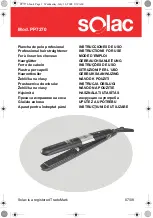 SOLAC PP7270 Instructions For Use Manual preview