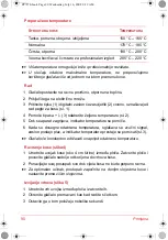 Предварительный просмотр 90 страницы SOLAC PP7270 Instructions For Use Manual