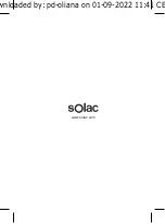 Preview for 40 page of SOLAC Q609 Instructions For Use Manual