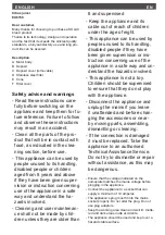 Preview for 7 page of SOLAC S92403100 Instructions For Use Manual