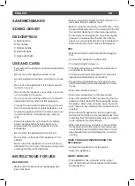 Preview for 6 page of SOLAC S96803600 Instructions For Use Manual