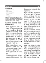 Preview for 7 page of SOLAC SH7082 Instructions For Use Manual