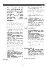 Preview for 33 page of SOLAC SH7088 Instructions For Use Manual