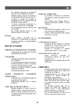 Preview for 51 page of SOLAC SH7088 Instructions For Use Manual