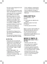 Preview for 22 page of SOLAC SH7090 Instructions For Use Manual