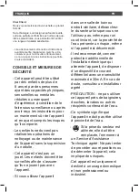 Preview for 12 page of SOLAC SP7080 Instructions For Use Manual