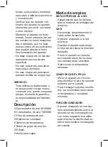 Preview for 7 page of SOLAC SP7170 Instructions For Use Manual