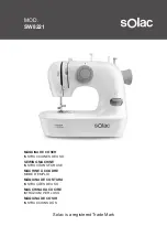 Preview for 1 page of SOLAC SW8221 Instructions For Use Manual