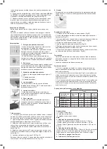 Preview for 20 page of SOLAC SW8230 Instructions For Use Manual