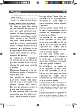 Preview for 9 page of SOLAC TC5301 Instructions For Use Manual