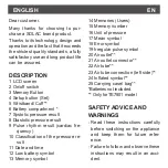 Preview for 23 page of SOLAC TE7800 Instructions For Use Manual