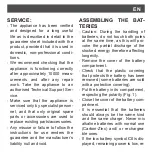 Preview for 26 page of SOLAC TE7800 Instructions For Use Manual