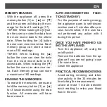 Preview for 30 page of SOLAC TE7800 Instructions For Use Manual