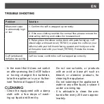 Preview for 32 page of SOLAC TE7800 Instructions For Use Manual