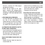 Preview for 59 page of SOLAC TE7800 Instructions For Use Manual