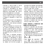 Preview for 71 page of SOLAC TE7800 Instructions For Use Manual