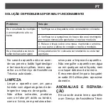 Preview for 75 page of SOLAC TE7800 Instructions For Use Manual