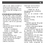 Preview for 104 page of SOLAC TE7800 Instructions For Use Manual