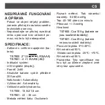 Preview for 117 page of SOLAC TE7800 Instructions For Use Manual