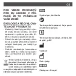 Preview for 118 page of SOLAC TE7800 Instructions For Use Manual