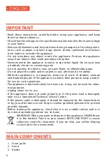 Preview for 8 page of SOLAC VT8820 Instructions For Use Manual