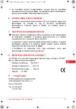 Предварительный просмотр 37 страницы SOLAC VT8860 Instructions For Use Manual